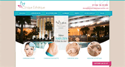 Desktop Screenshot of clinique-esthetique-tunisie.com